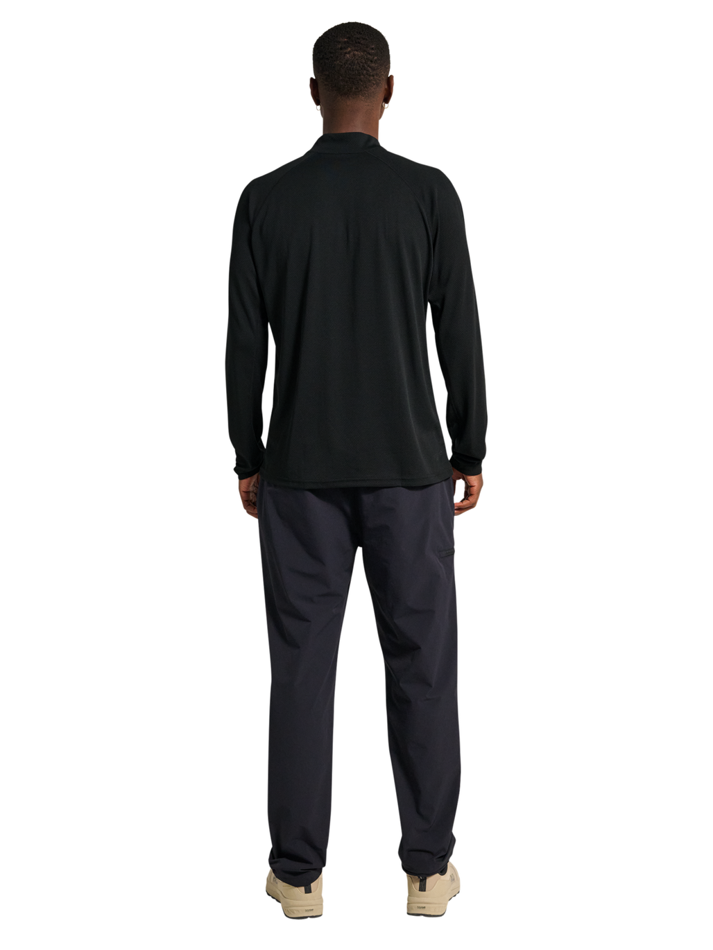 HALO SORONA HALF ZIP, BLACK, model