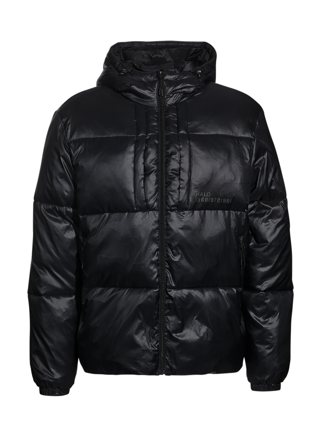 HALO TROOPER DOWN  JACKET, BLACK, packshot