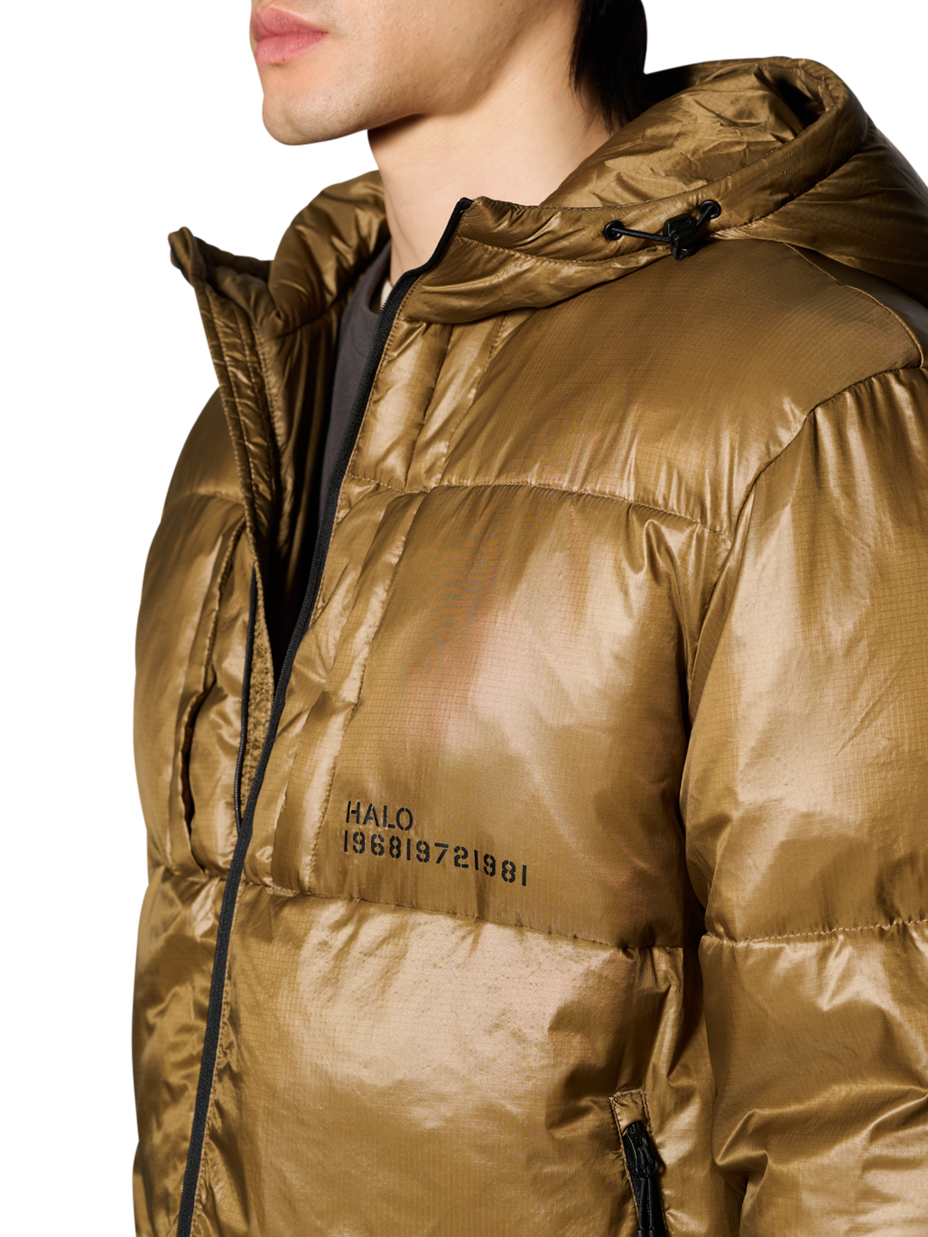 HALO TROOPER DOWN  JACKET, KANGAROO, model