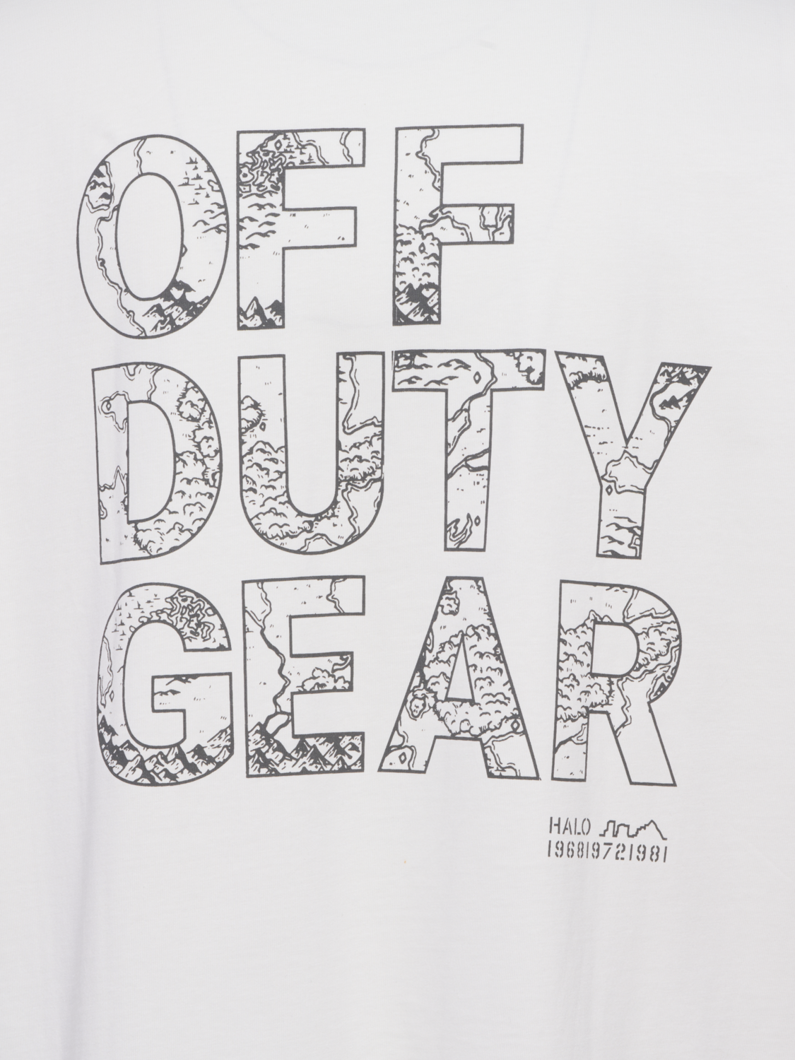 HALO GRAPHIC T-SHIRT BOXY 01, MARSHMALLOW, packshot