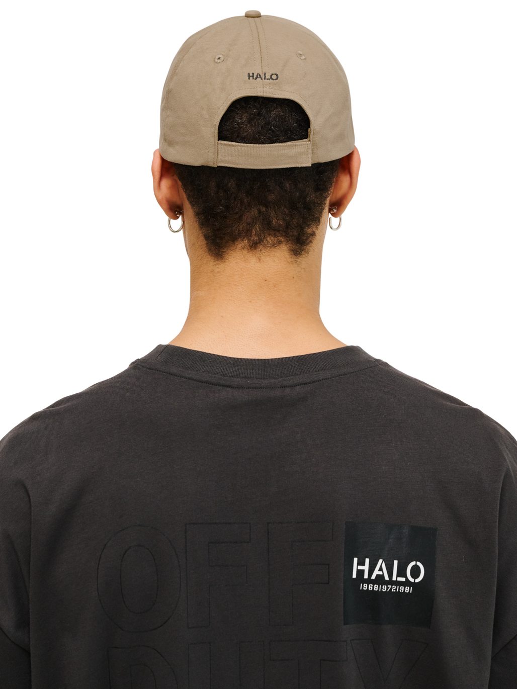 HALO COTTON CAP, SILVER LINING, model