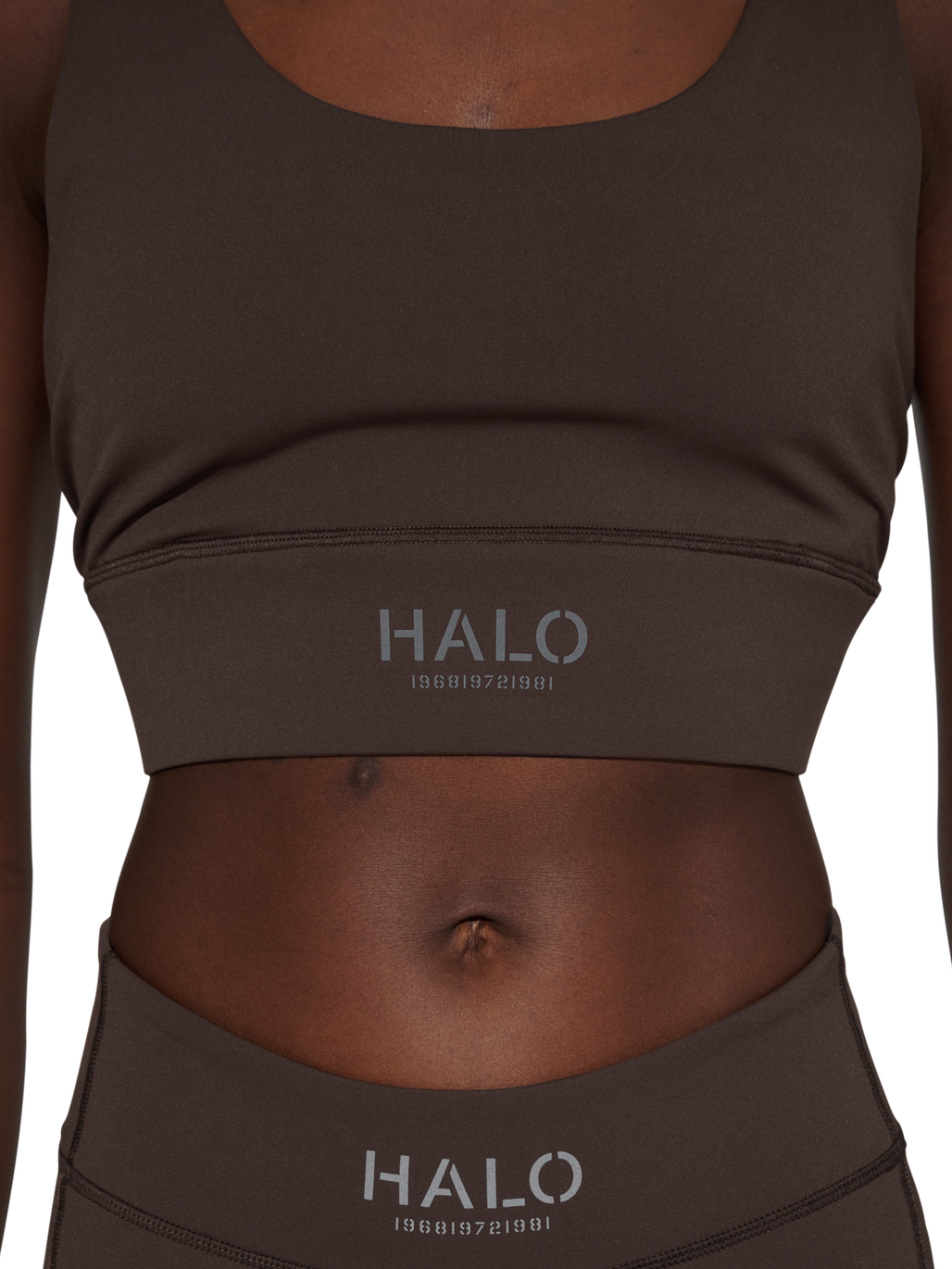 HALO WOMEN TRAINING BRA, BRACKEN, model