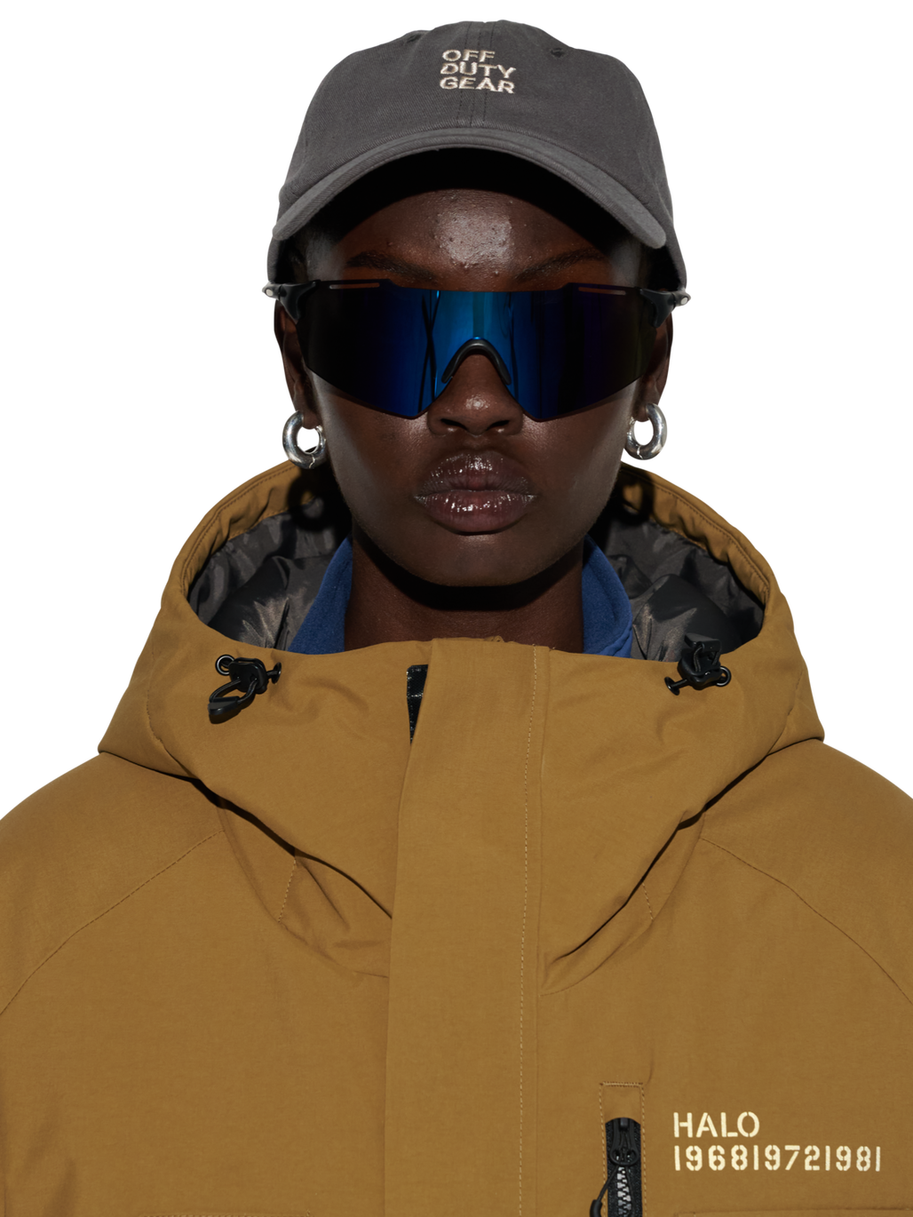 HALO COTTON CAP, RAVEN/RAVEN, model