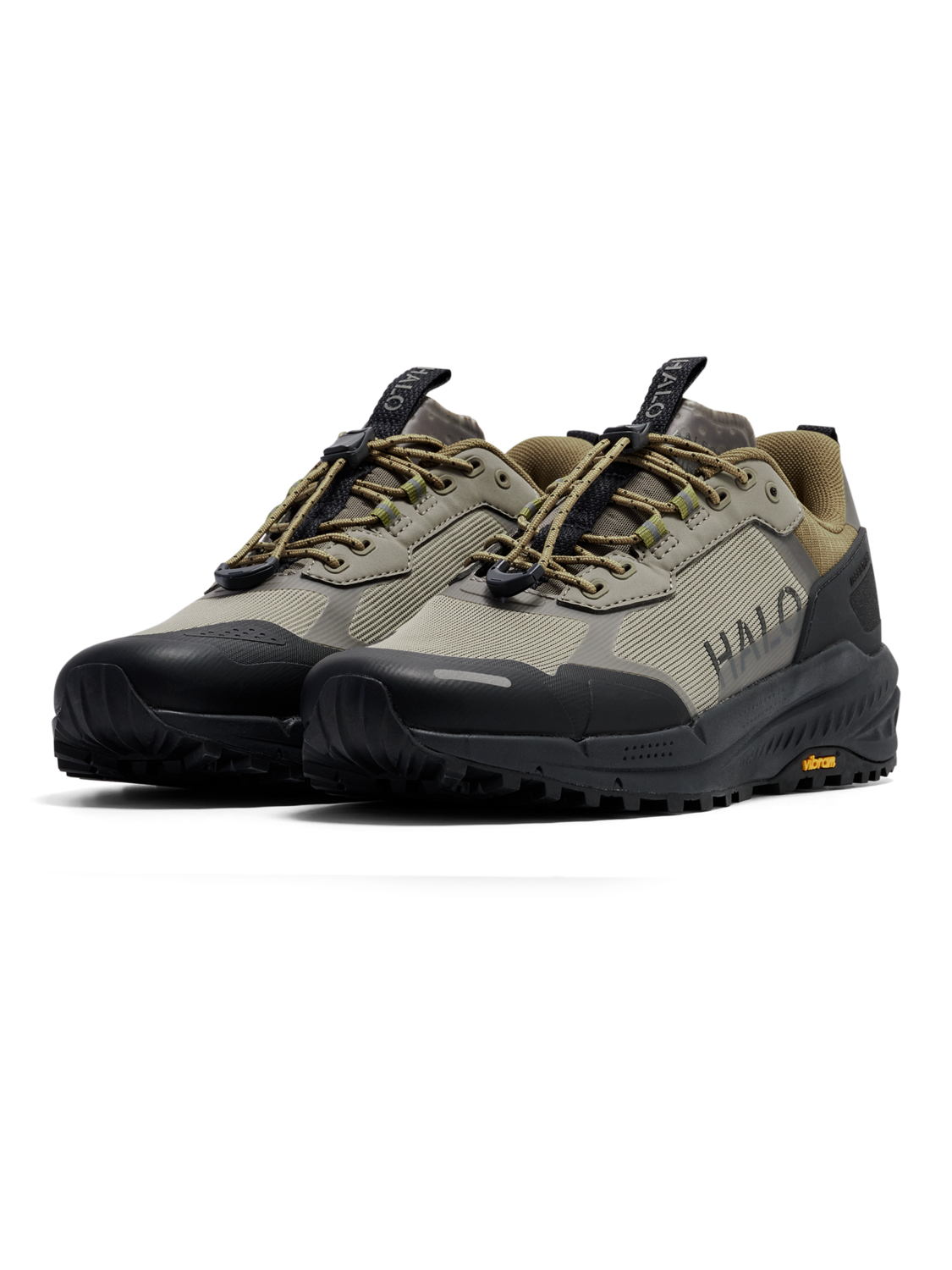 HALO TRAIL SNEAKER, FALLEN ROCK/KANGAROO/CAVIAR, packshot