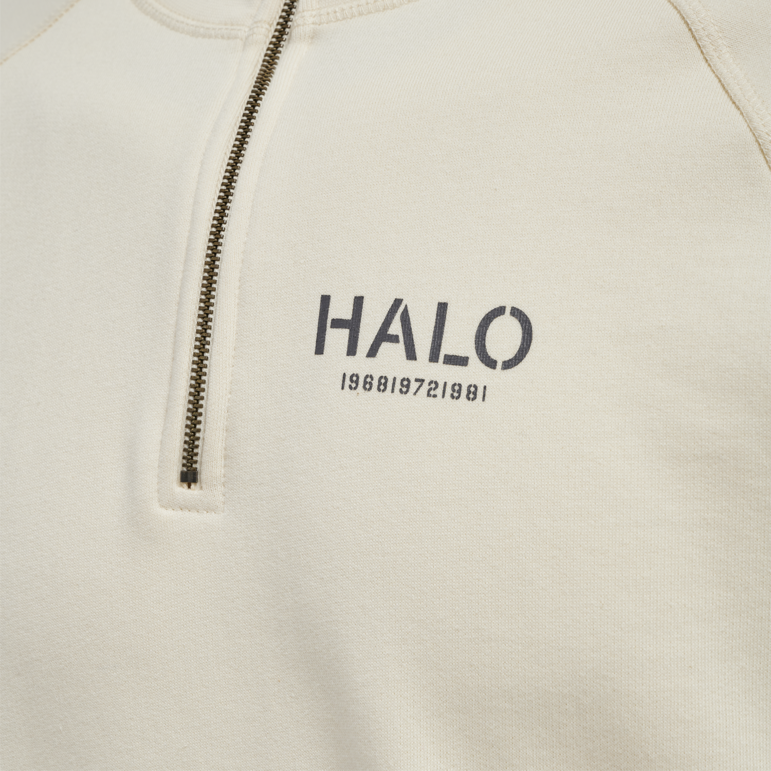 HALO UNDYED HALFZIP, 9999, packshot