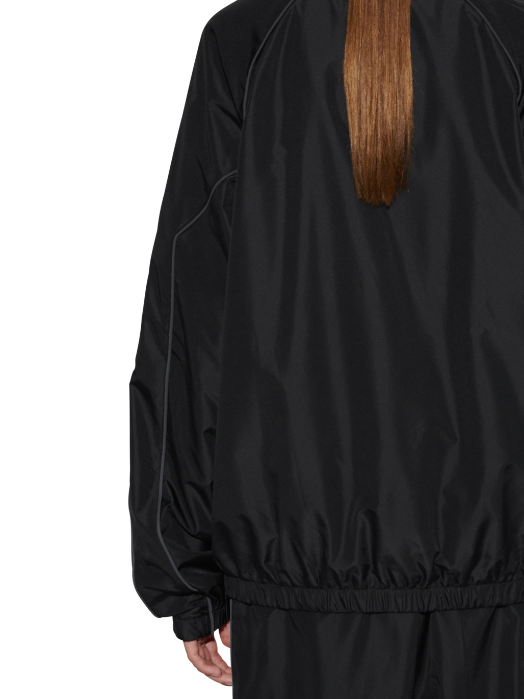 HALO TRACKSUIT  JACKET, BLACK, model