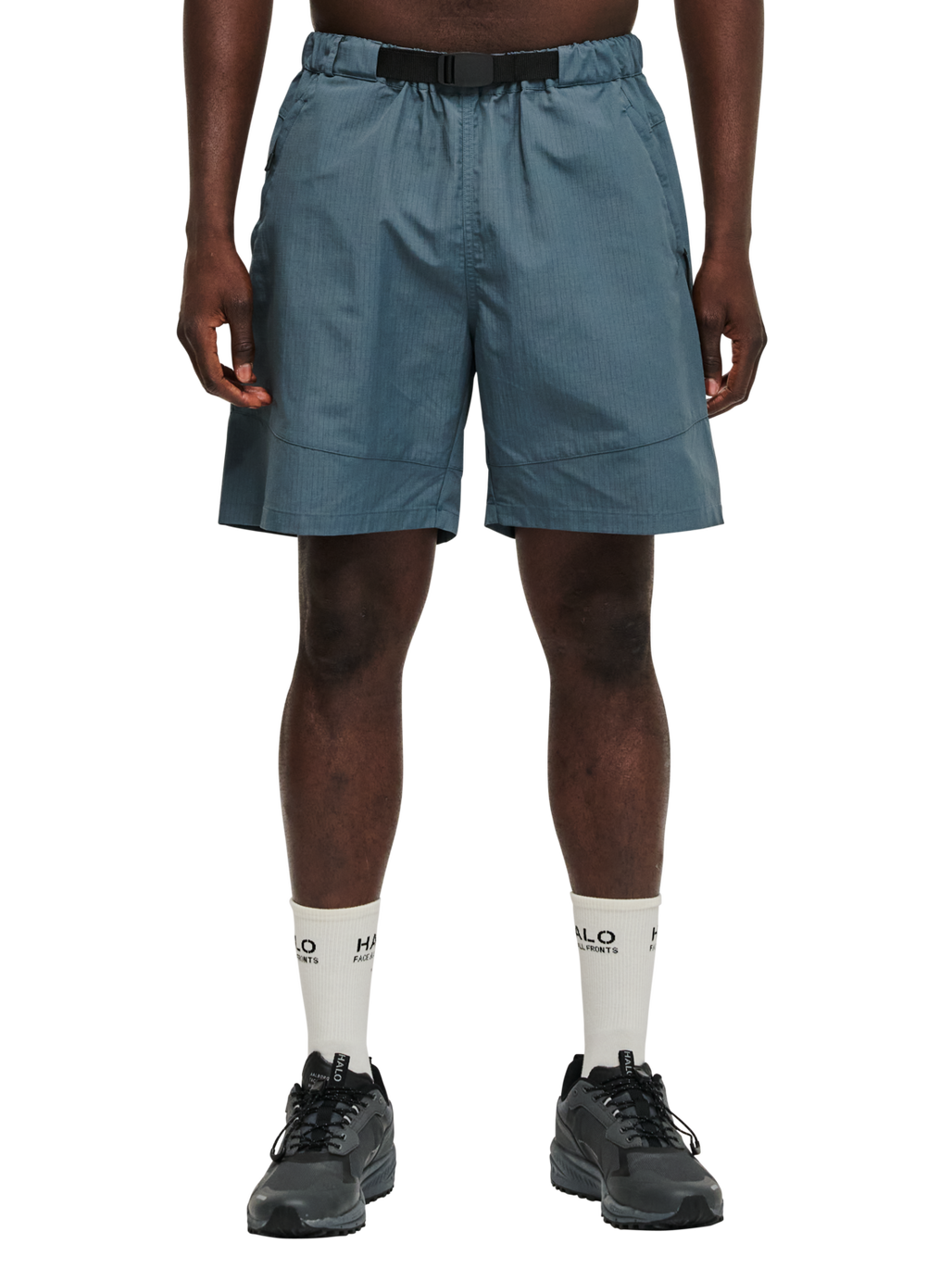 HALO ASSET SHORTS, DARK SLATE, model