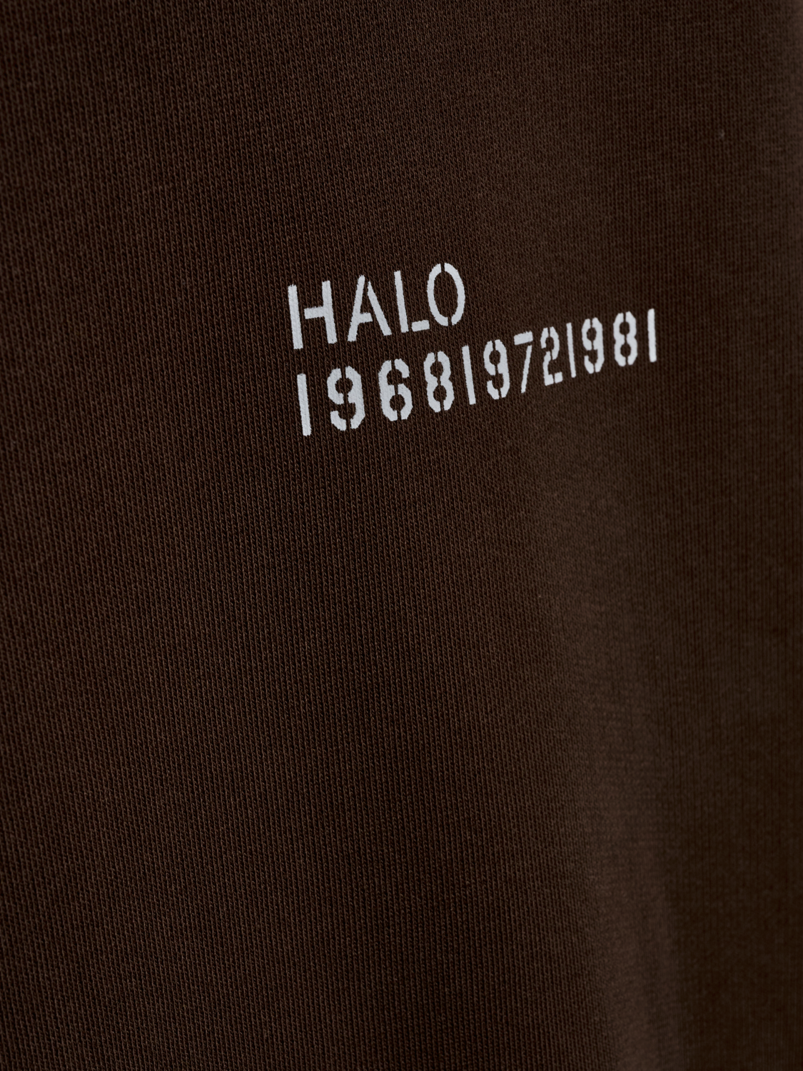 HALO COTTON CREW, JAVA, packshot